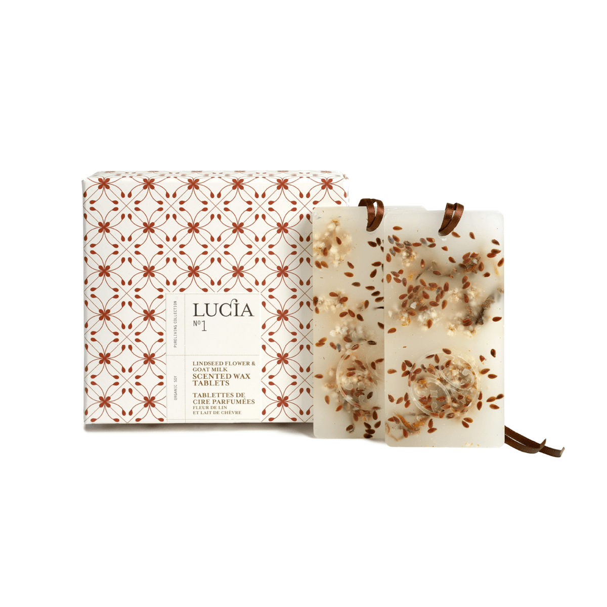 Lucia #1-Linseed & Goat Milk Wax Tablets