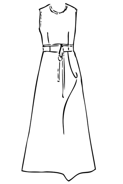 Washed Garden River Dress