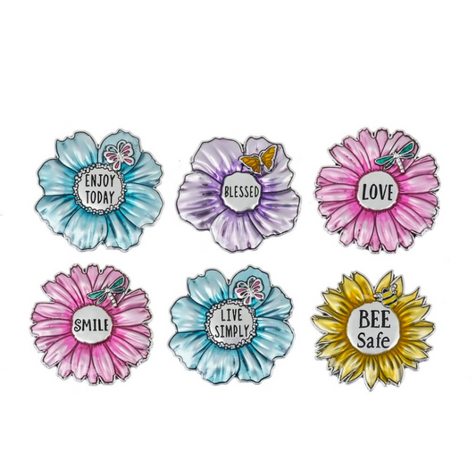 Springtime Flower Pocket Charm