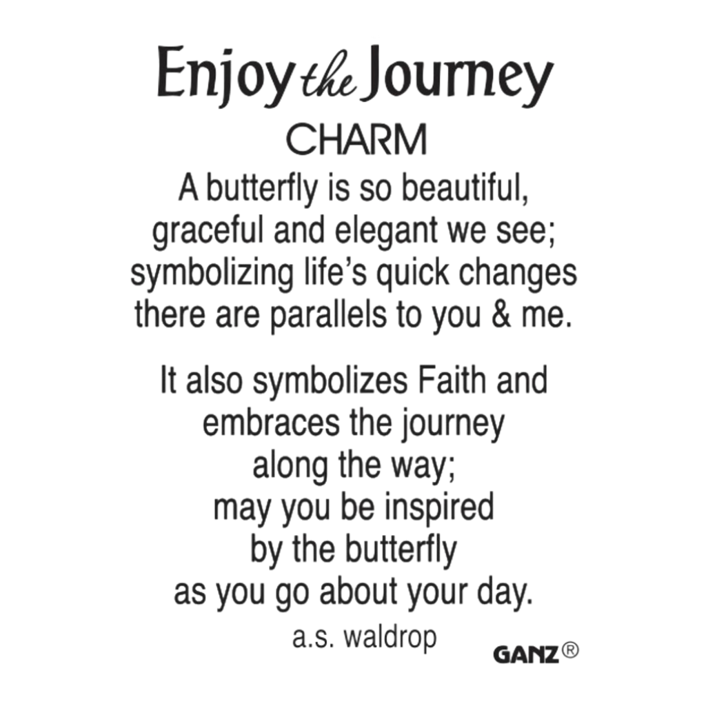 Enjoy the Journey Pocket Charm
