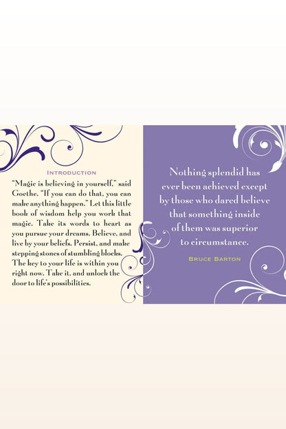 Believe Artisan Mini Book
