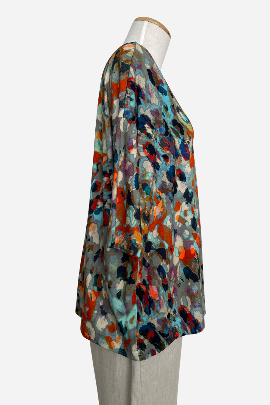 Bex Top in Murano Print Jersey Spring 2023