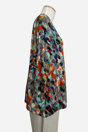 Bex Top in Murano Print Jersey Spring 2023