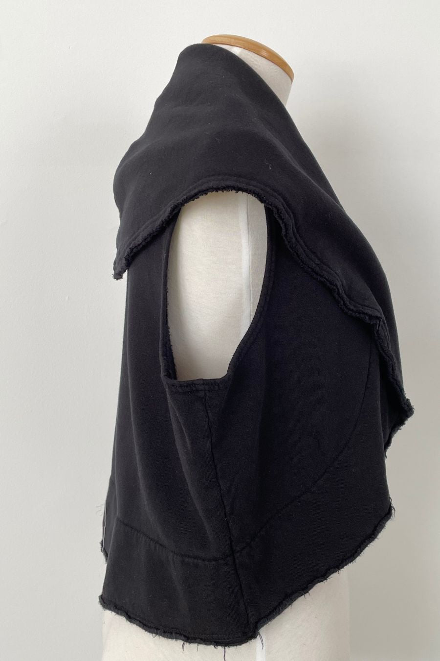 Bamboo Fleece Crop Wrap Vest ONLINE ONLY