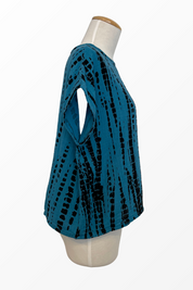 Bess Shirt in Cotton Gauze Print