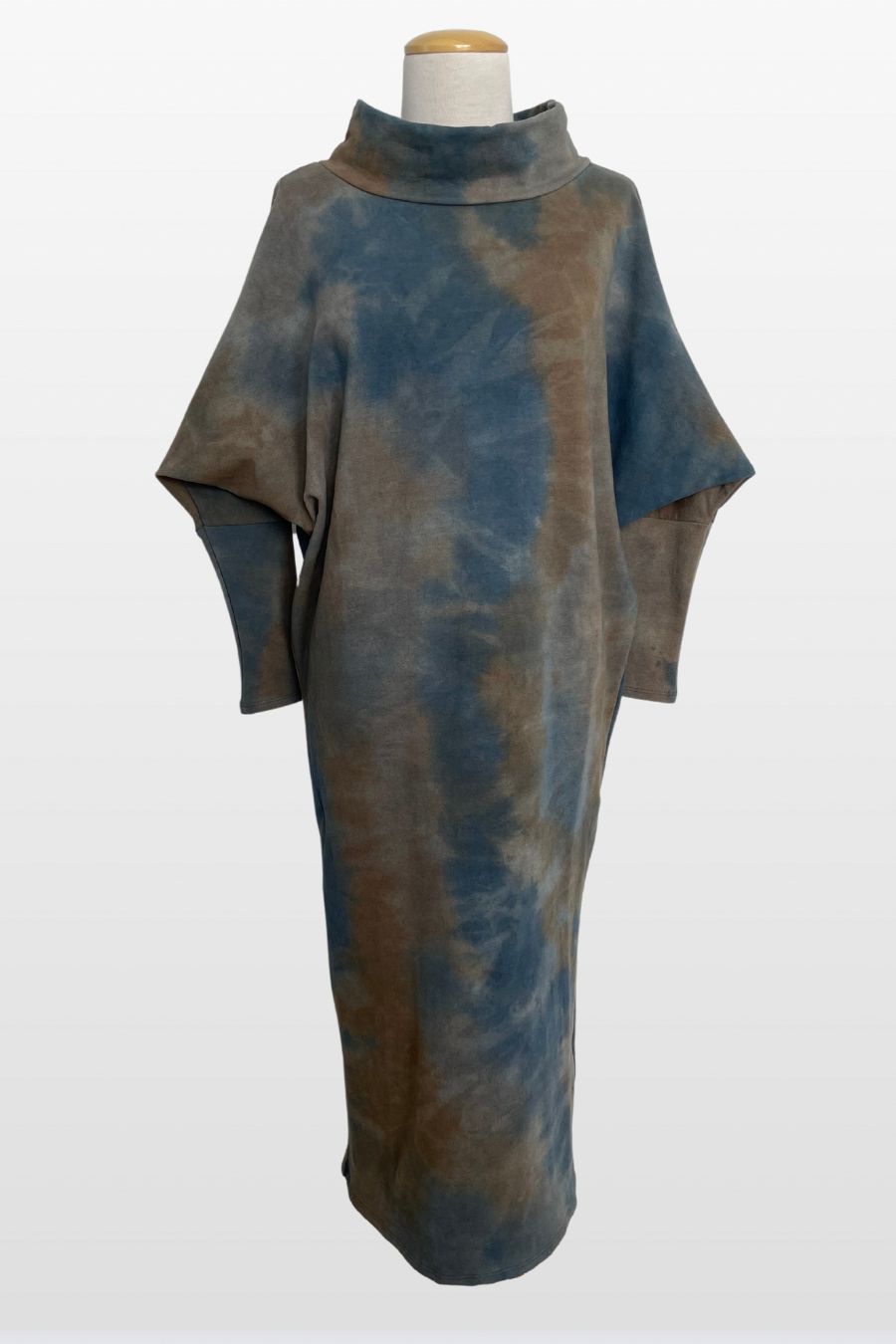 Ilse Dress in Blue Tie Dye