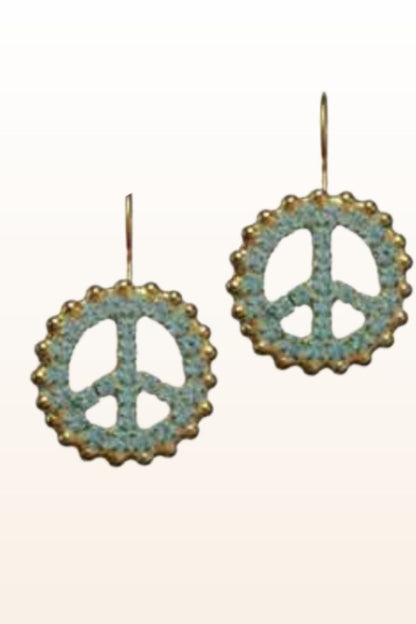 Peace Out Earrings