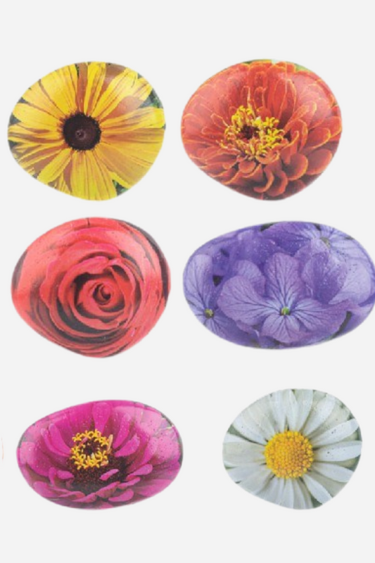 Flower Art Rocks