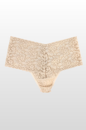 Retro Lace Thong