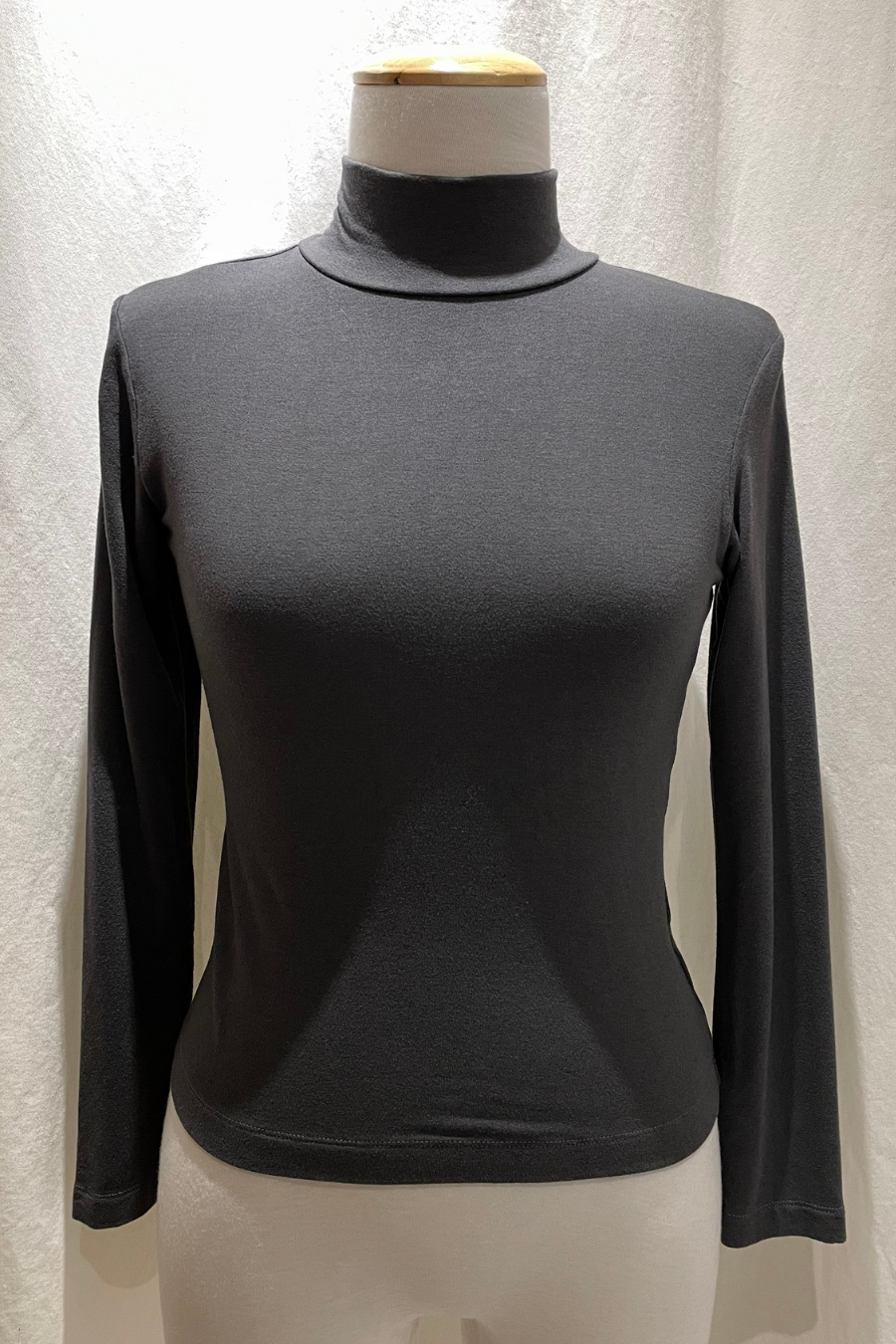 Long Sleeve Mock Neck Top