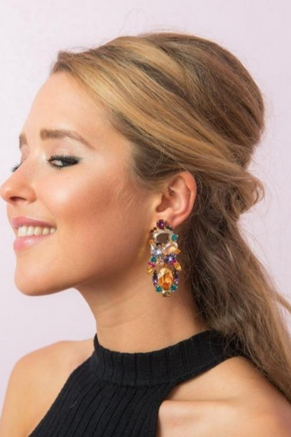 Statement Swarovski Crystal Earrings