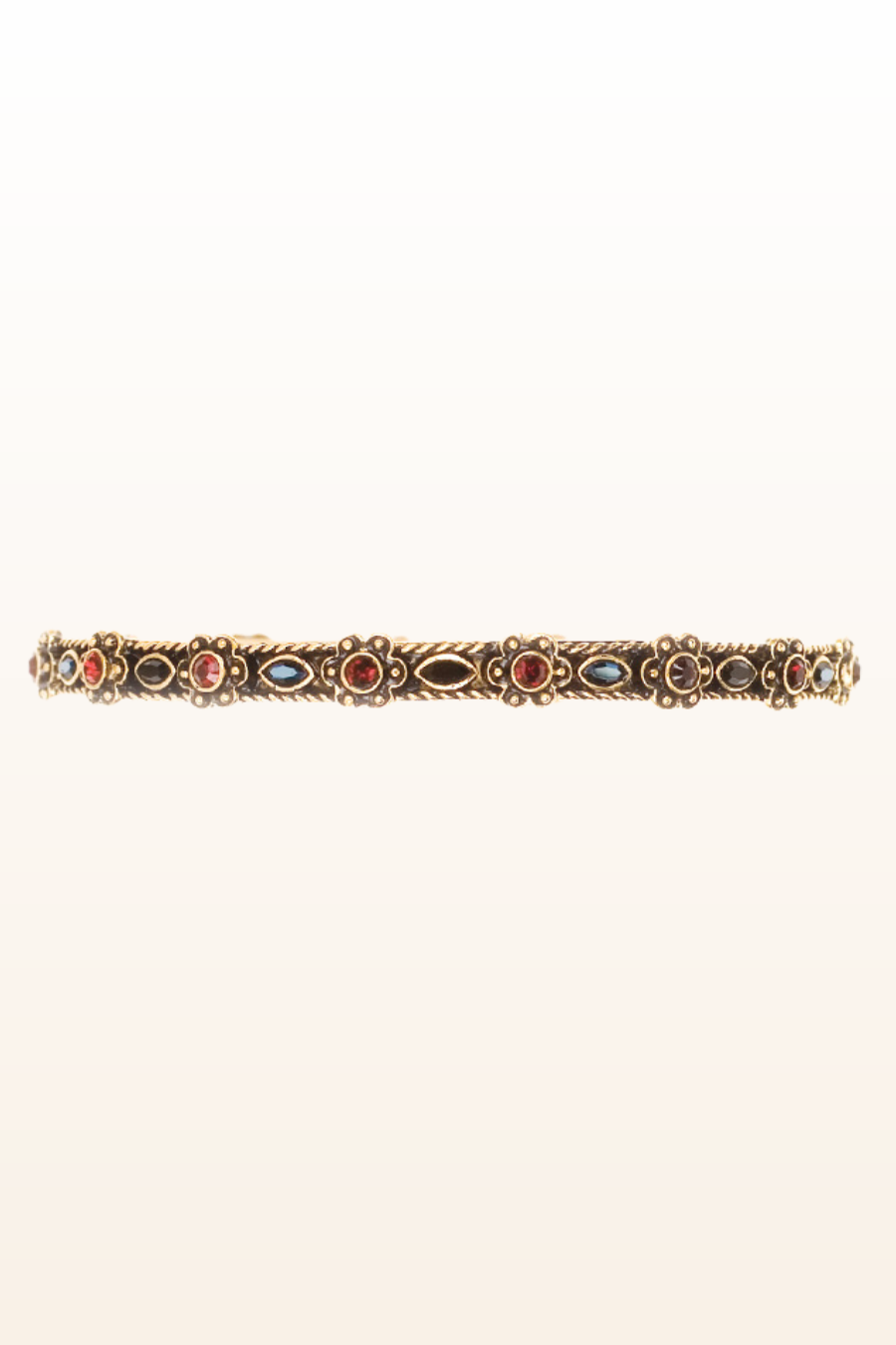 Multicolour Swarovski Crystal Bangle