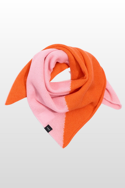 Cashmere Blend Colour-Block Bandana