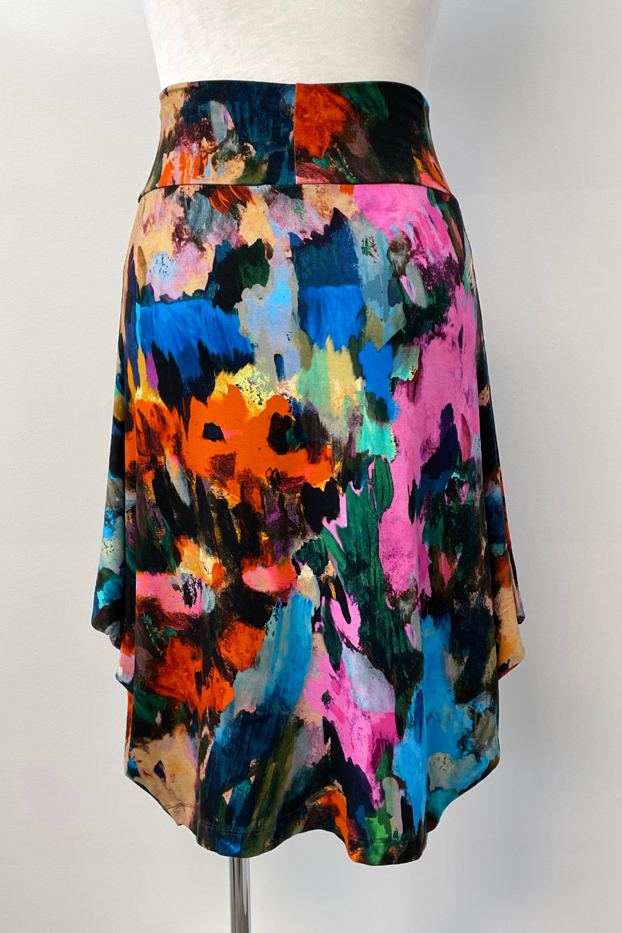 Hamish Skirt in Paletta Print Jersey