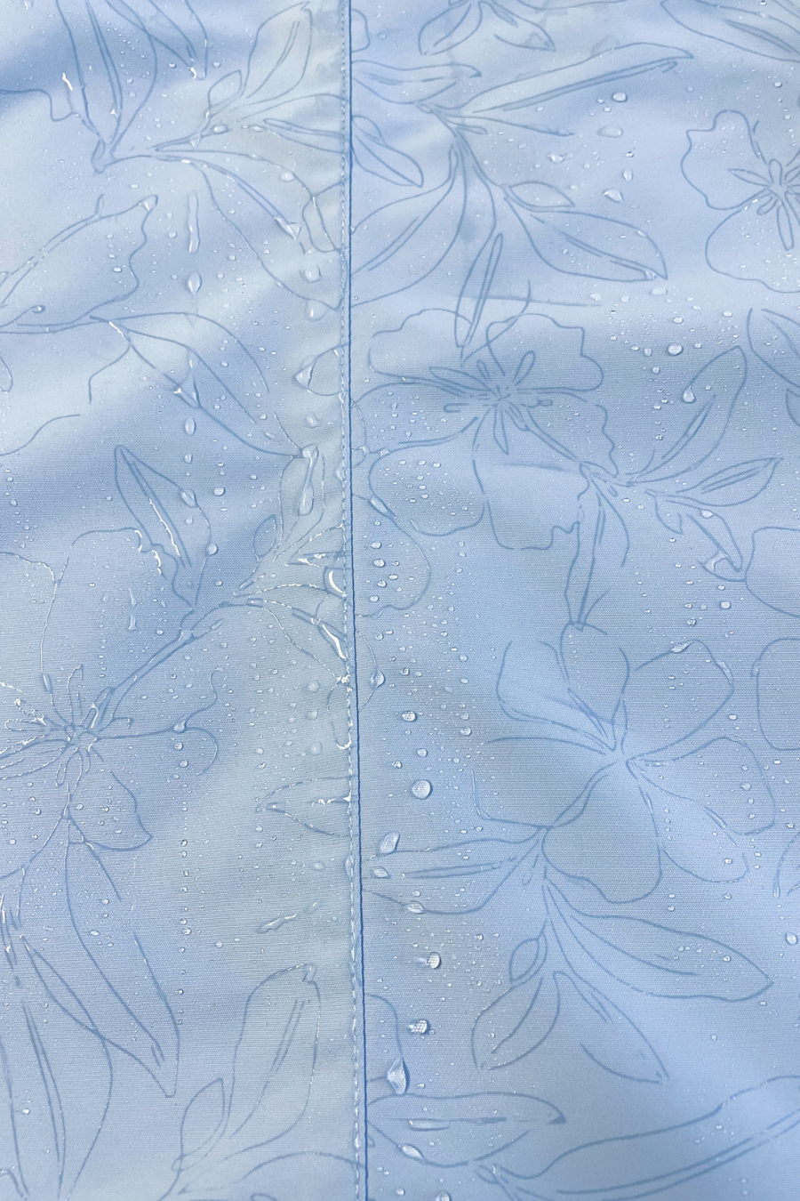 "Magic" Print Revealing Waterproof Raincoat