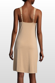 Mesh Trim Ruched Bust FULL SLIP