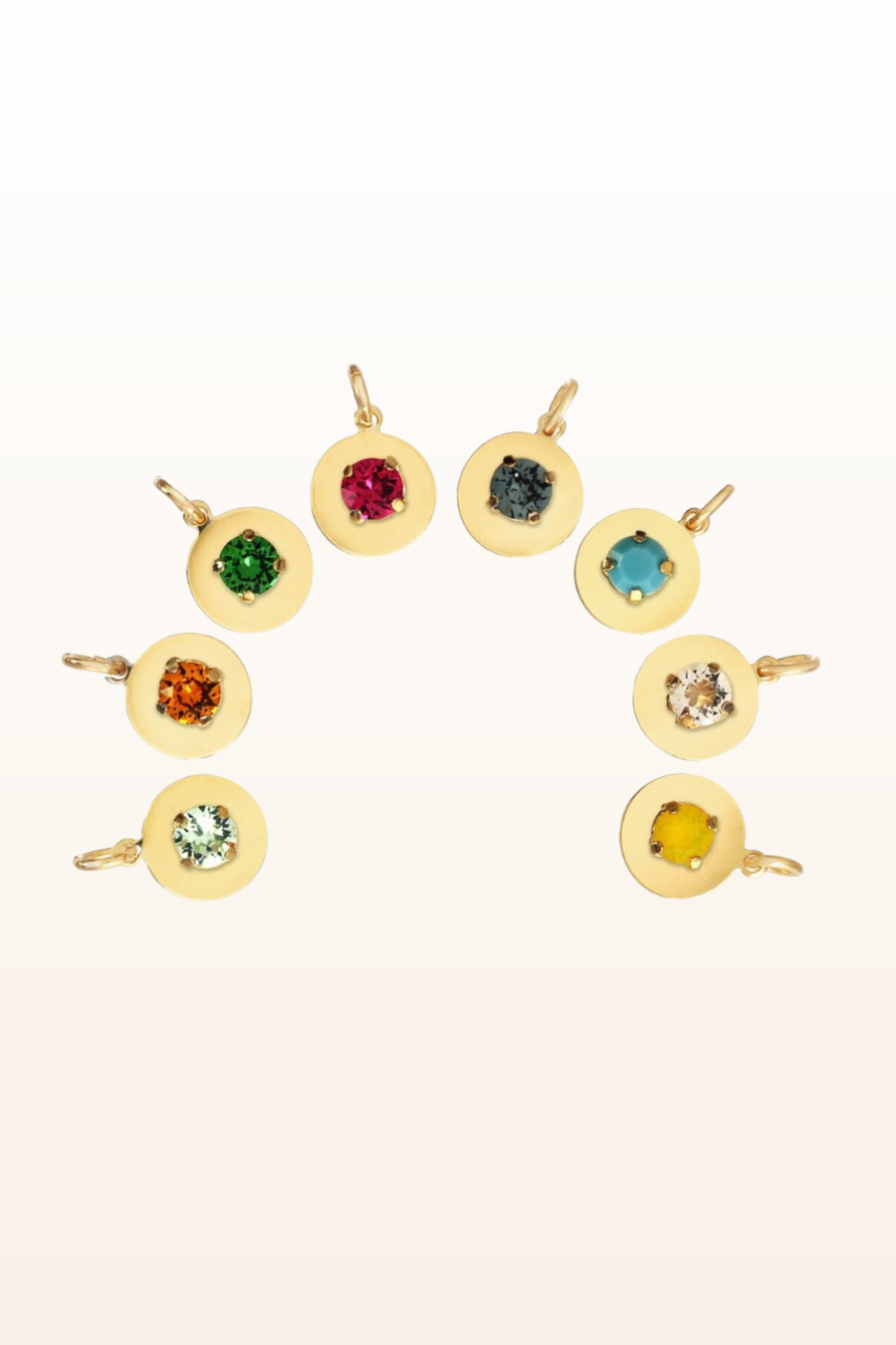 Mini Drop Crystal Slide Charm/Pendant