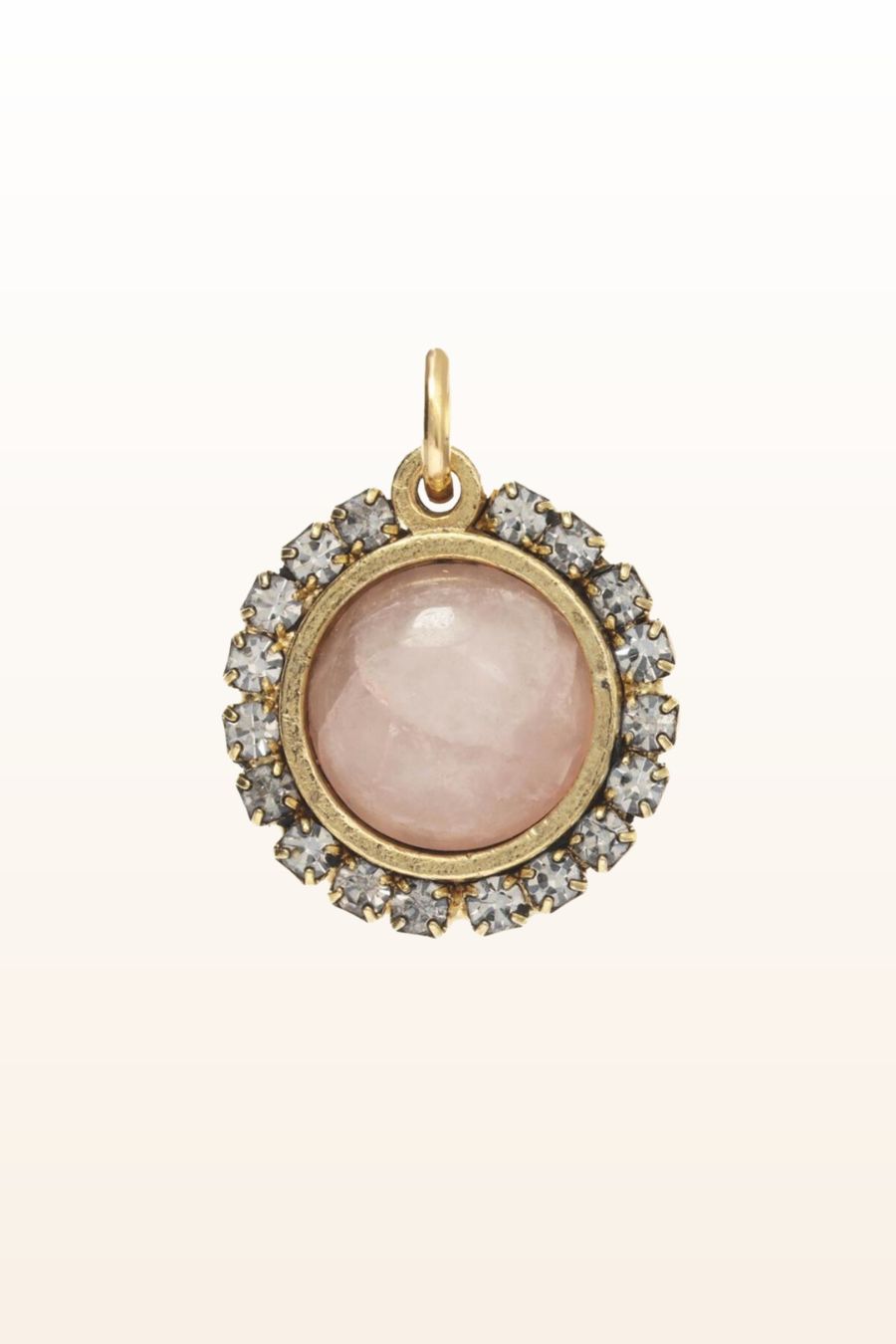 Crystal Border Slide Charm/Pendant