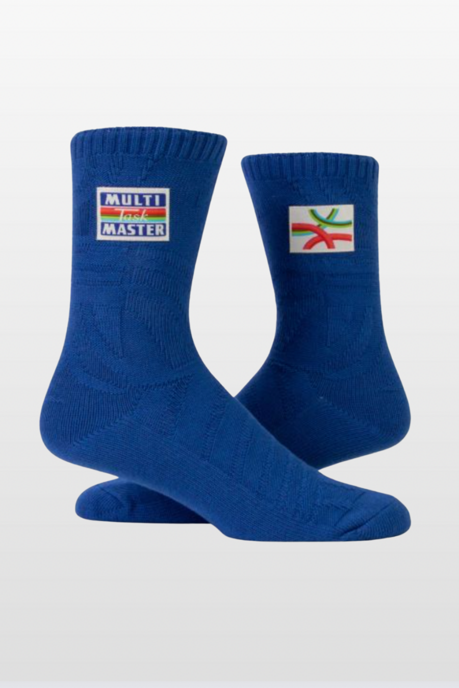 Cotton Crew "Tag" Socks from Blue Q