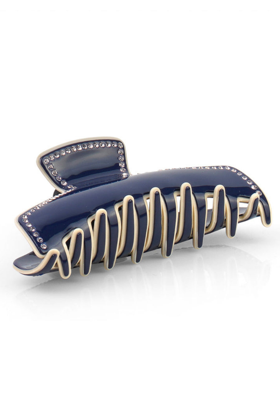 LUXE RECTANGULAR CRYSTAL JAW