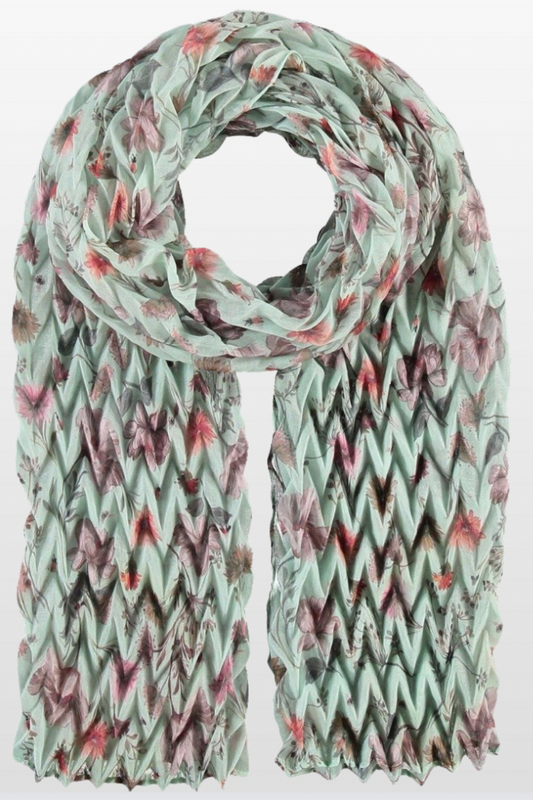 Th!nk Floral Eco Plisse Scarf