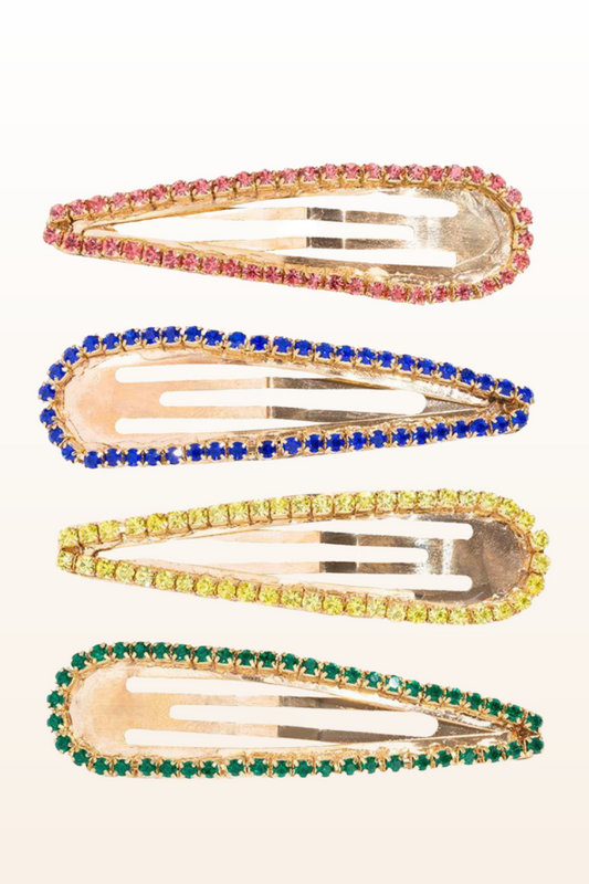 Flashy Crystal Cliq Claq 4 Pack