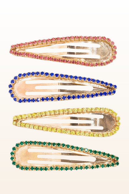 Flashy Crystal Cliq Claq 4 Pack