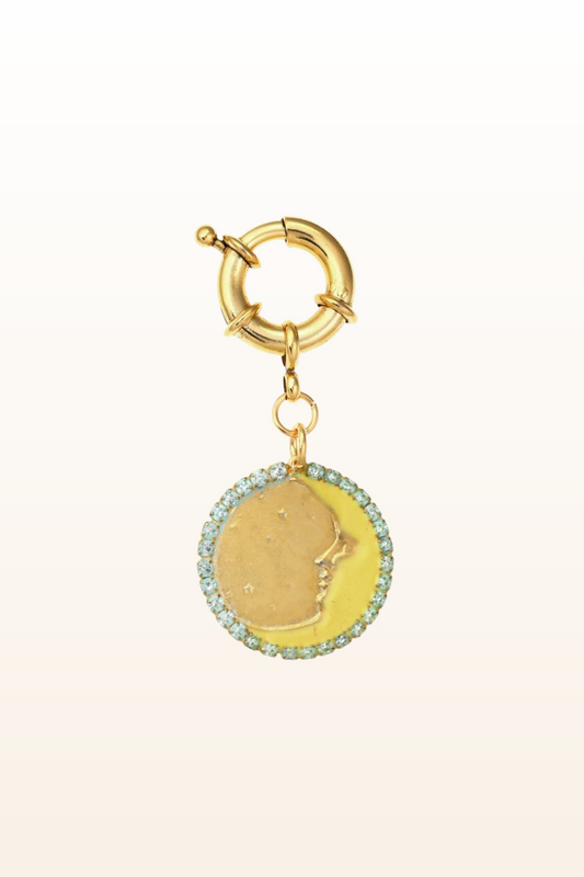 Moon Glow Clip on Charm