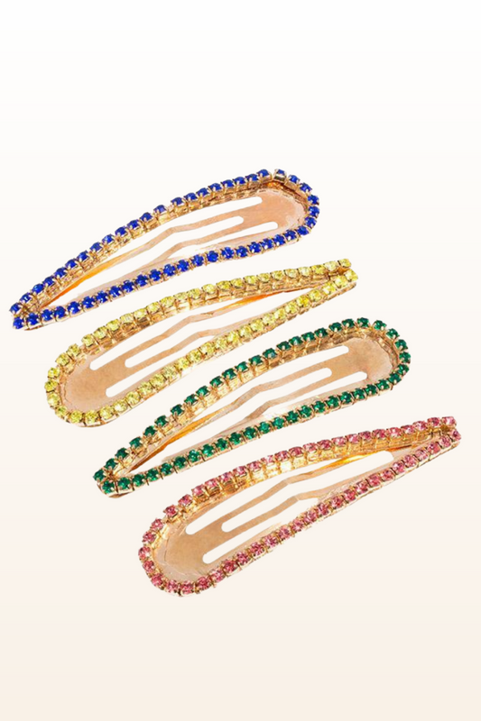 Flashy Crystal Cliq Claq 4 Pack