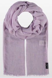 Tonal Grid Solid Scarf