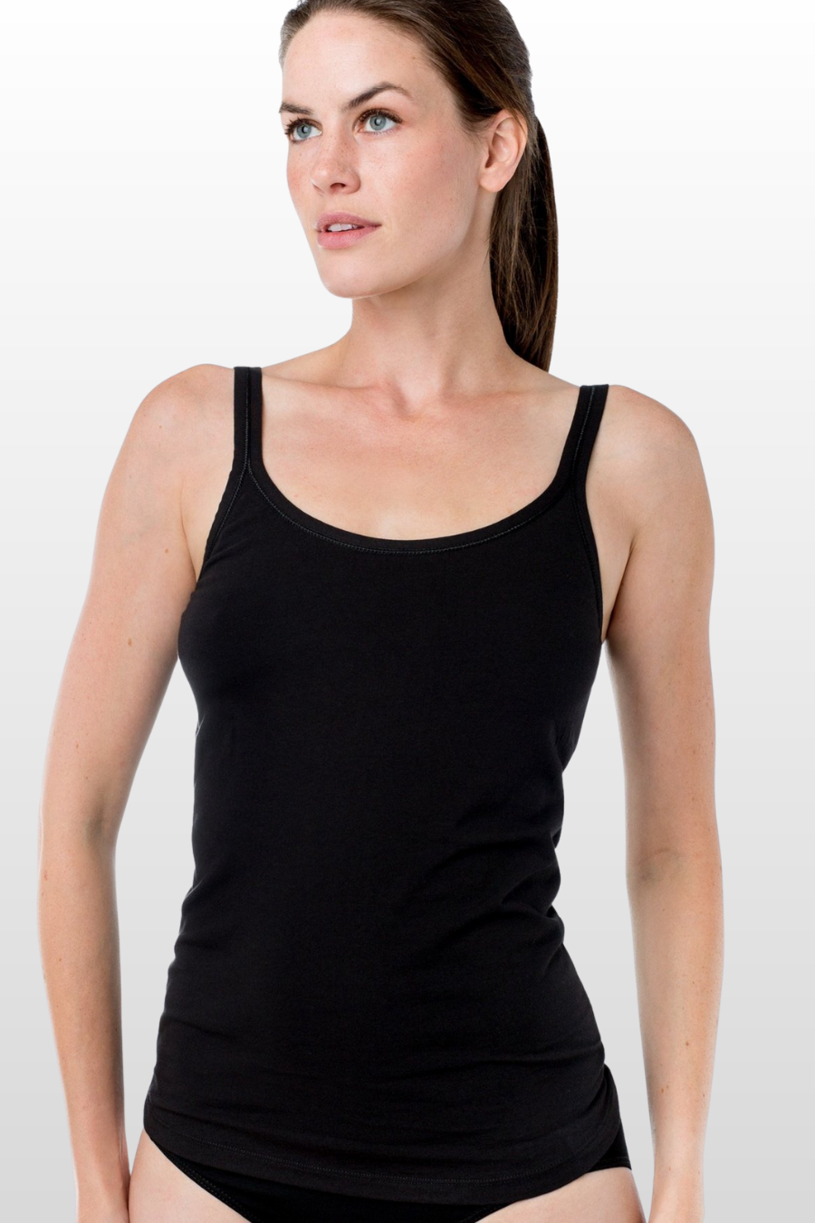 WOMEN'S CLASSIC FIT CAMISOLE WITH BUILT-IN SHELF BRA