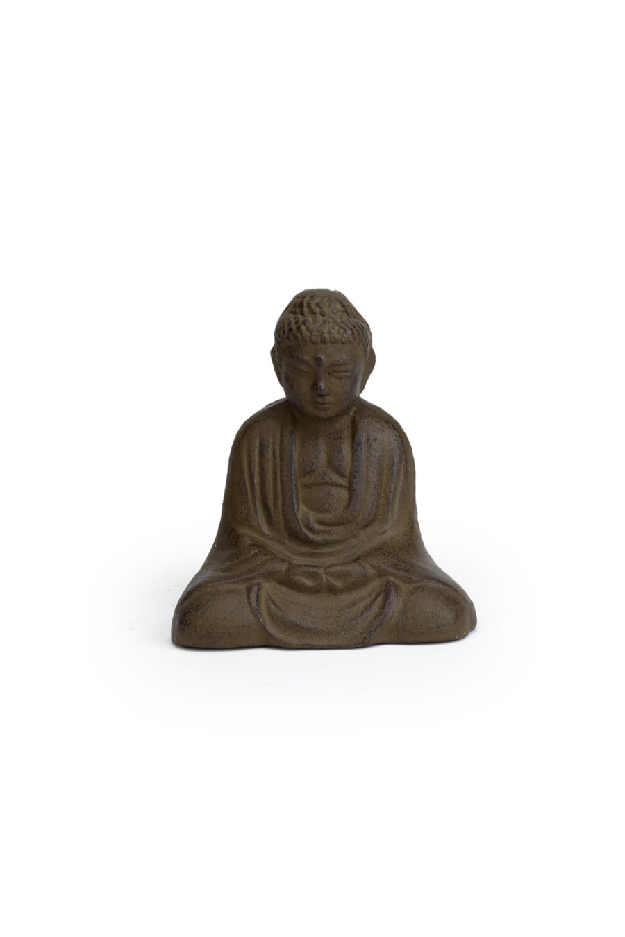 Sitting Cast Iron Buddha Figure