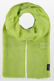 Tonal Grid Solid Scarf