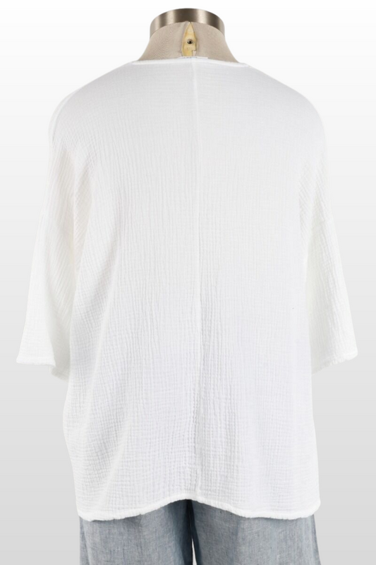 Bax Shirt in Cotton Gauze