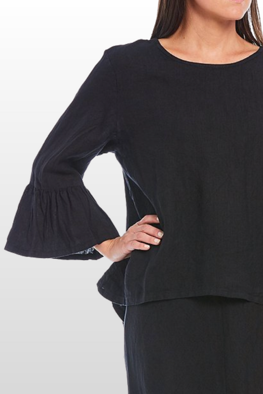 Fran Shirt in Light Linen