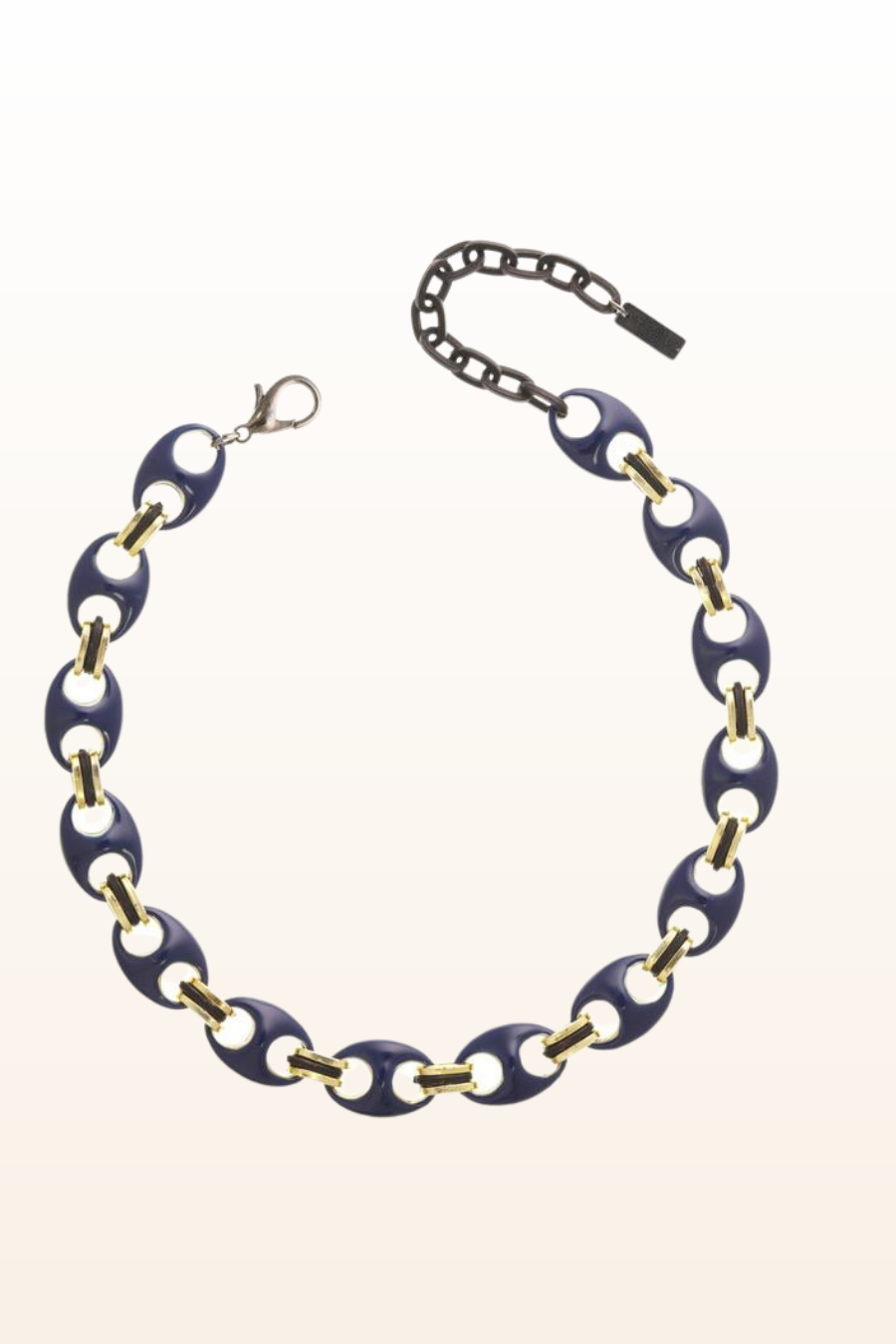 Amherst Reversible Necklace-Navy/Forest Green