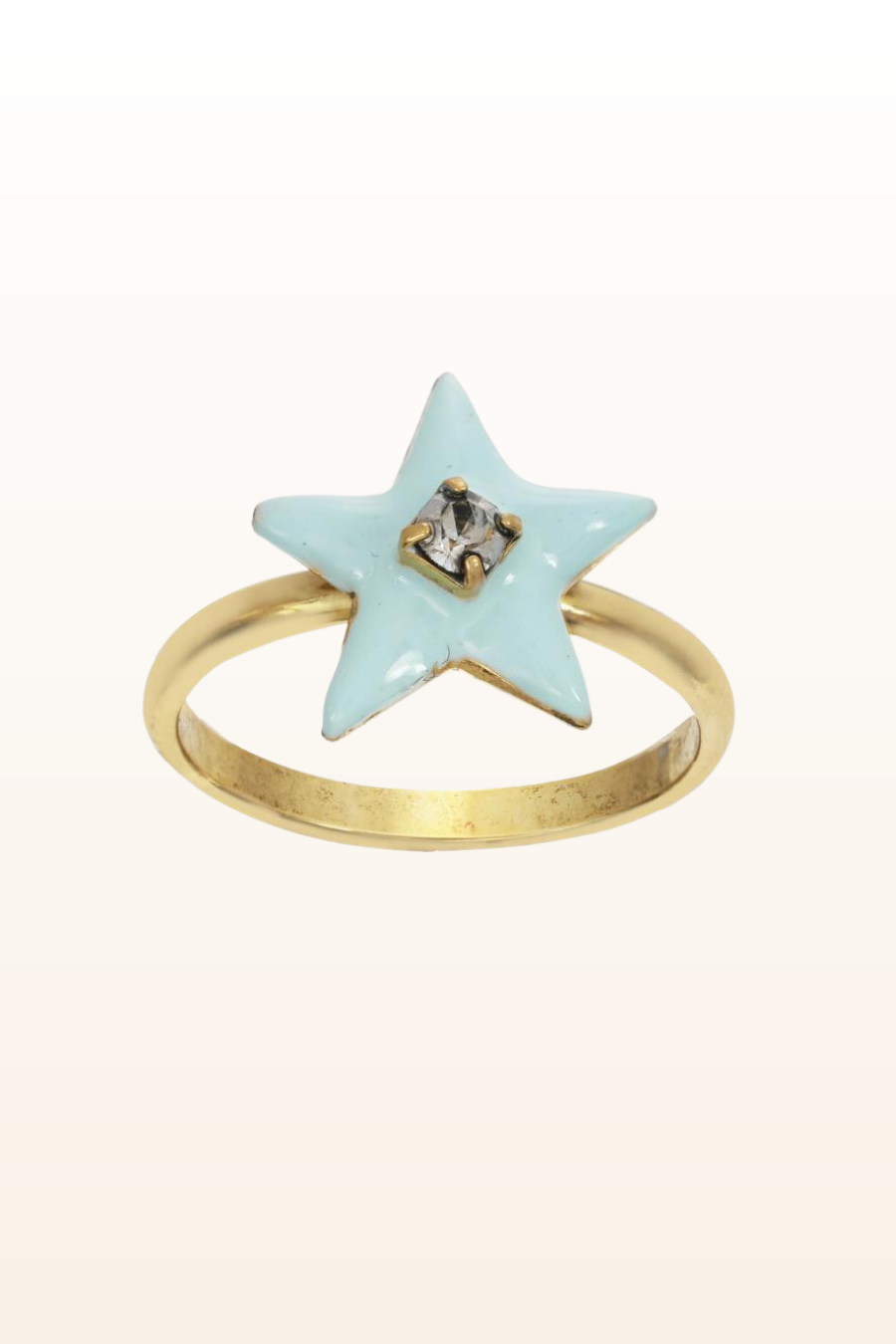 Mini Star Enamel Ring