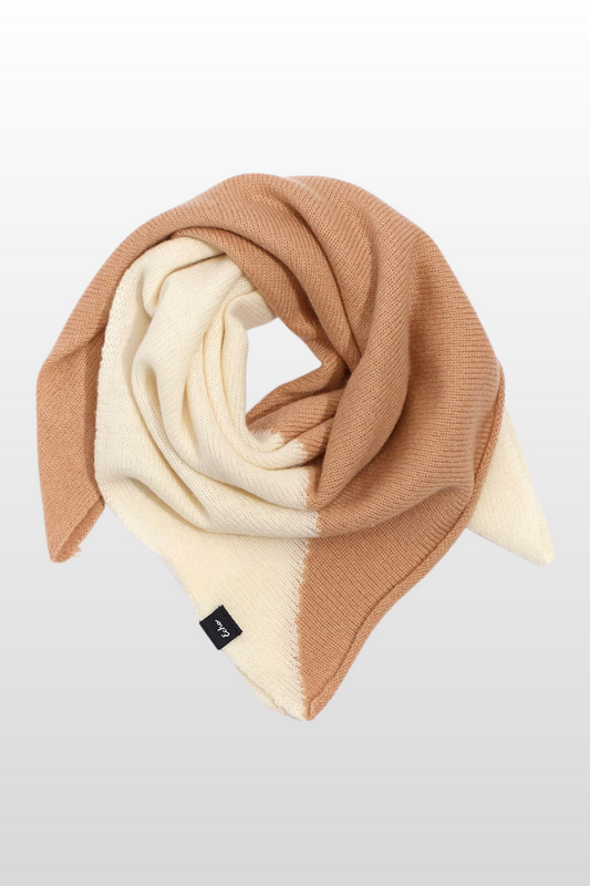 Cashmere Blend Colour-Block Bandana