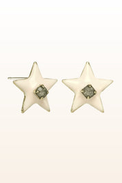 Enamel Star Studs