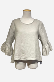 Fran Shirt in Light Linen