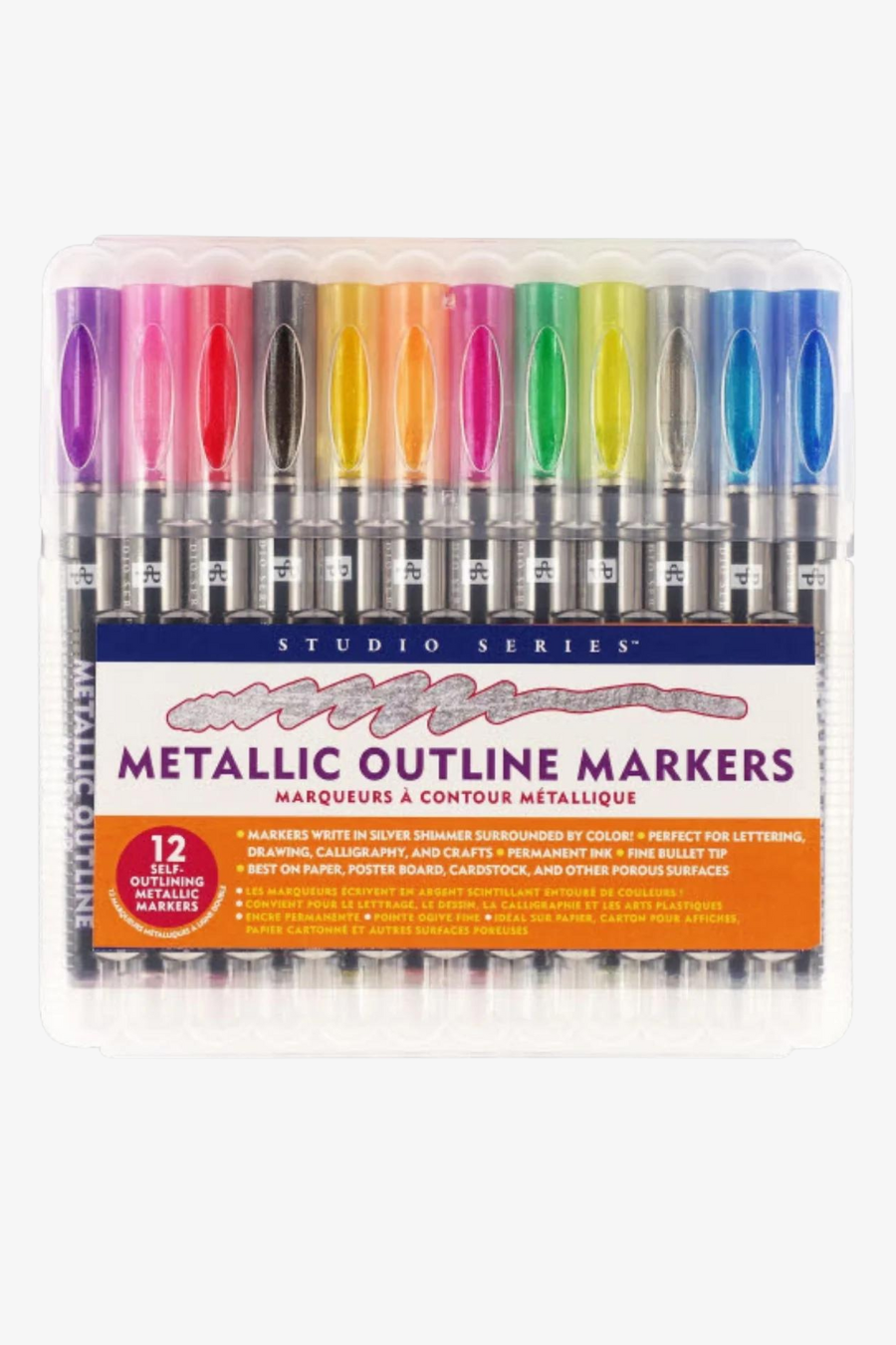 Studio Series Metallic Outline Markers