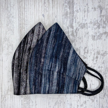 Metallic Striped Masks