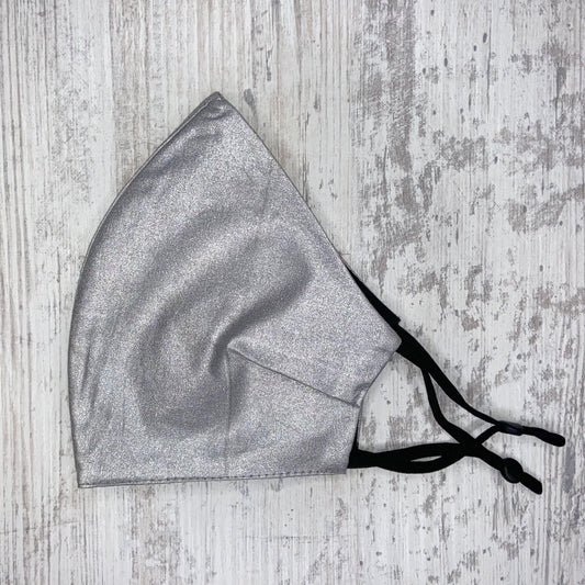 Metallic Silver Mask