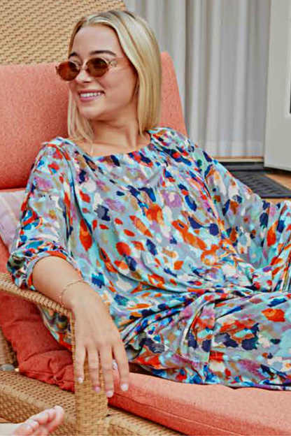 Bex Top in Murano Print Jersey Spring 2023