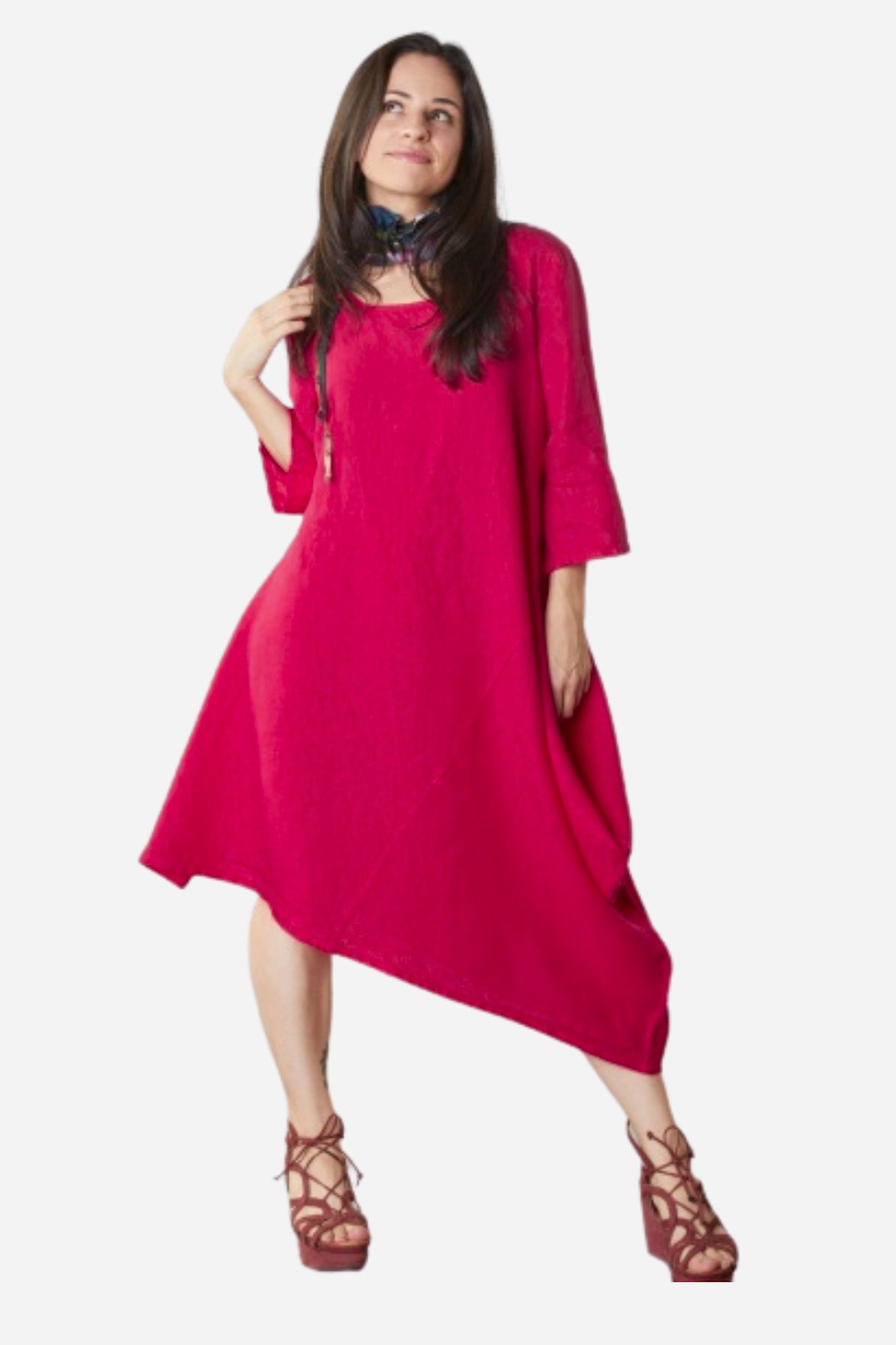 Naida Tunic in Light Linen