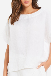 Orla Shirt in Heavy Linen