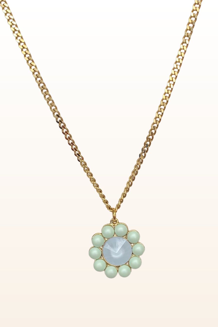 Twiggy Crystal Necklace