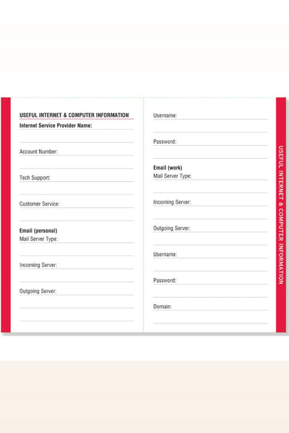 Password Logbook