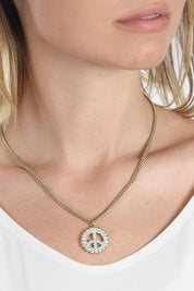 Peace Out Necklace
