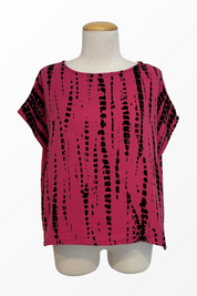 Bess Shirt in Cotton Gauze Print